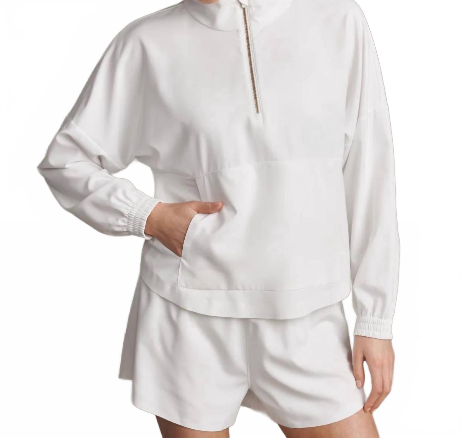 New Rhone Mirage Anorak Jacket In White